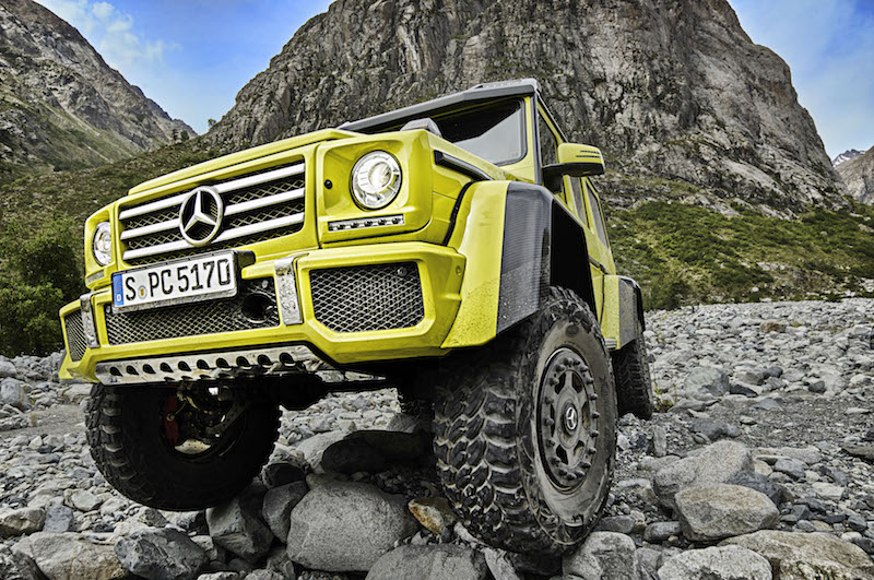 Mercedes G 500 4×42 inizia la produzione in serie