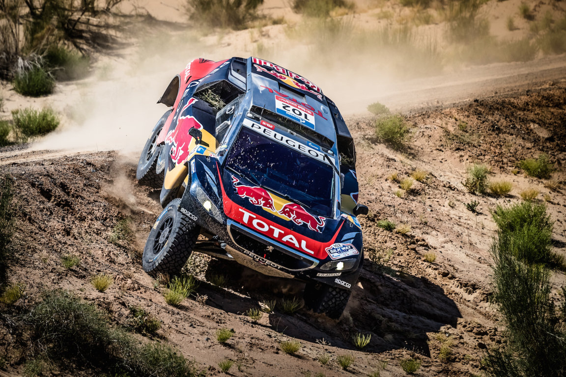 SILK WAY RALLY – TAPPA 8: Peugeot sempre in testa