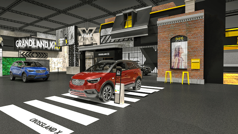 Opel stand at 2017 Frankfurt Motor Show