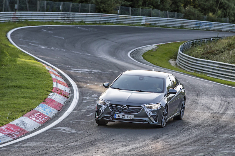 New Opel Insignia GSi on the Nürburgring
