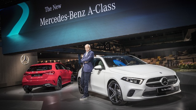 Weltpremiere der neuen Mercedes-Benz A-Klasse. Amsterdam 2018