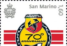Un francobollo celebrativo per il 70° anniversario dell’Abarth