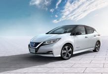 La nuova Nissan LEAF e+ debutta sulle strade italiane partecipando alla prima 1.000 Miglia Green