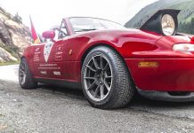 PIRELLI COLLEZIONE STABILISCE IL SUO PRIMO RECORD DEL MONDO CON P ZERO ASIMMETRICO SU UNA MAZDA MX-5