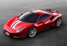 La Ferrari 488 Pista “Supercar dell’anno” per Jeremy Clarkson ai News International’s Motors Awards 2019