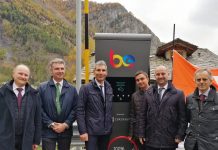 Be Charge attiva la prima stazione di ricarica rapida a 150 kW
presso Skyway, Courmayeur, Valle d’Aosta