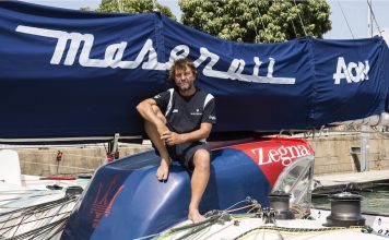 Maserati Multi 70 e Giovanni Soldini sono partiti per il Royal Hong Kong Yacht Club Nha Trang Rally (ex Hong Kong to Vietnam Race).