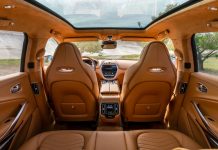 ASTON MARTIN RIVELA I DETTAGLI DEGLI INTERNI E IL PREZZO DELLA DBX