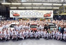 Nello stabilimento Fiat Chrysler Automobiles di Tychy è stata prodotta la dodici milionesima vettura