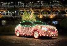Nissan LEAF diventa Nissan TREE per elettrizzare il Natale