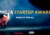 TOYOTA MOTOR EUROPE LANCIA I TOYOTA STARTUP AWARDS