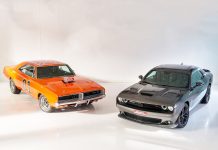 IL GRUPPO CAVAUTO CELEBRA IL 40° DELLA SERIE TV “HAZZARD” DALLA DODGE CHARGER DEL 1969, ALLA CHALLENGER DEI GIORNI NOSTRI