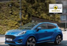 Ford Puma conquista le 5 stelle Euro NCAP