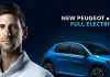 AL VIA LA NUOVA CAMPAGNA INTERNAZIONALE PEUGEOT e-208 CON NOVAK DJOKOVIC