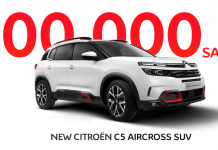 IL NUOVO SUV CITROËN C5 AIRCROSS TAGLIA IL TRAGUARDO DELLE 100.000 VENDITE!