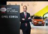 Michael Lohscheller, CEO Opel, inaugura lo stand del marchio al Salone dell’Automobile di Bruxelles