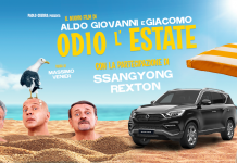 SSANGYONG CELEBRA IL RITORNO AL CINEMA DI ALDO, GIOVANNI E GIACOMO, NEL NUOVO FILM “ODIO L’ESTATE”