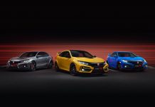 HONDA AMPLIA LA GAMMA CIVIC TYPE R CON DUE NUOVE VERSIONI: LIMITED EDITION E SPORT LINE