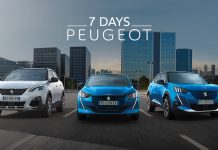 7 DAYS PEUGEOT Sette giorni per acquistare l’auto in serenità