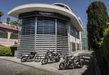 TRIUMPH MOTORCYCLES ITALIA RIPARTE DALLA NUOVA SEDE.