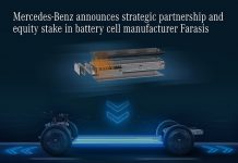 Mercedes- Benz annuncia una partnership strategica e una partecipazione azionaria nel produttore di celle per batterie Farasis