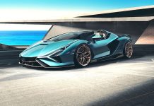 Lamborghini Sián Roadster: tecnologia del futuro a cielo aperto