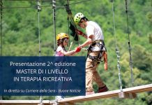Giunge al traguardo il primo ciclo del Master in Terapia Ricreativa nato nel 2018