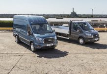 L’Ovale Blu presenta Ford Transit da 5 tonnellate: il suo veicolo commerciale migliore per capacità di carico, robustezza e potenza