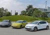Le Golf eTSI, la Golf eHybrid e la Golf GTE