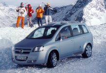 Una Opel Zafira per l’Inverno