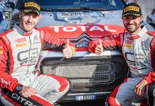ANDREA CRUGNOLA E PIETRO OMETTO CON CITROËN C3 R5 VINCONO IL CAMPIONATO ITALIANO RALLY 2020