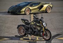 Nasce un progetto unico: Ducati Diavel 1260 Lamborghini, ispirato alla Sián FKP 37