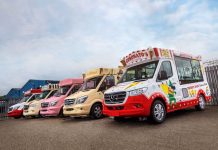 Il furgone dei gelati è tornato: il famoso allestitore Whitby Morrison ordina altri 55 Mercedes-Benz Sprinter