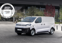 Citroën Ë-Jumpy eletto “International Van Of The Year 2021”