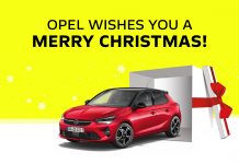 I migliori auguri da Opel di buone vacanze e felice 2021