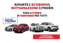 A GENNAIO CITROËN LANCIA “ECOBONUS ROTTAMAZIONE” E OFFRE ECCEZIONALI VANTAGGI SU TUTTA LA SUA GAMMA