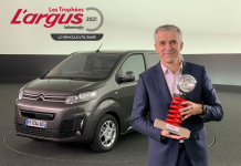 CITROËN Ë-JUMPY VINCE IL PREMIO «VEICOLO COMMERCIALE DELL’ANNO 2021» ASSEGNATO DA L’ARGUS