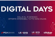 FCA Bank e Leasys lanciano i “Digital days”, la nuova serie di offerte online attive fino al 31 gennaio 2021