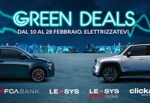 Al via i “Green Deals” di FCA Bank e Leasys: 4 servizi sostenibili in promozione fino al 28 febbraio