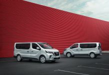Nissan NV300 BUS: nuove linee esterne, nuovi motori e tecnologie di sicurezza.