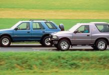 Trendsetter e Bestseller: buon 30° compleanno, Opel Frontera