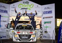 PEUGEOT E NUCITA VINCITORI AL 44° RALLY IL CIOCCO 2 RM