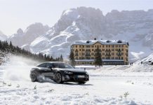 Audi e-tron GT: l’anteprima italiana sul lago ghiacciato di Misurina