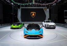 Automobili Lamborghini al Salone dell’auto di Shanghai 2021