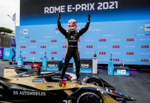 La nuova DS E-TENSE FE21 si impone al suo debutto grazie a Jean- Éric Vergne