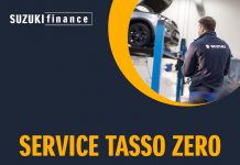 Al via la campagna Suzuki “Service Tasso Zero”