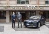 TOYOTA PRESENTA LA MIRAI AL PRESIDENTE DELLA REGIONE LAZIO NICOLA ZINGARETTI