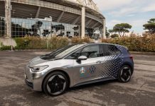 Il Trophy Tour UEFA EURO 2020 parte da Roma a bordo della Volkswagen ID.3