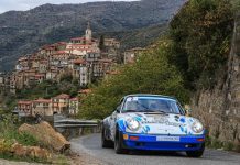 Lucio Da Zanche e Daniele De Luis, Porsche 911 Sc, vincono il 36°Sanremo Rally Storico