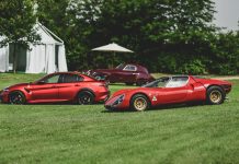 Alfa Romeo di ieri e di oggi al REB Concours di Roma